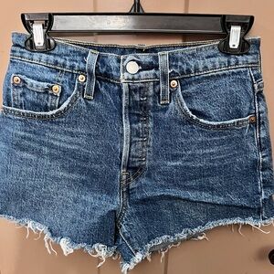 Levi's Classic Blue Jean Shorts